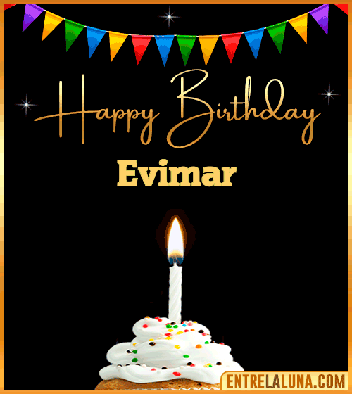 GiF Happy Birthday Evimar